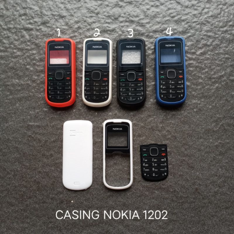 Casing Nokia 1100 . 1200 / 1208 . 1202 . 1600 . 1616 / C1 C1-00 . 1661 . 1680 kesing housing backdoor back door cover