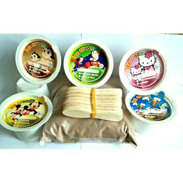 

paket hemat ice cream 200 gr