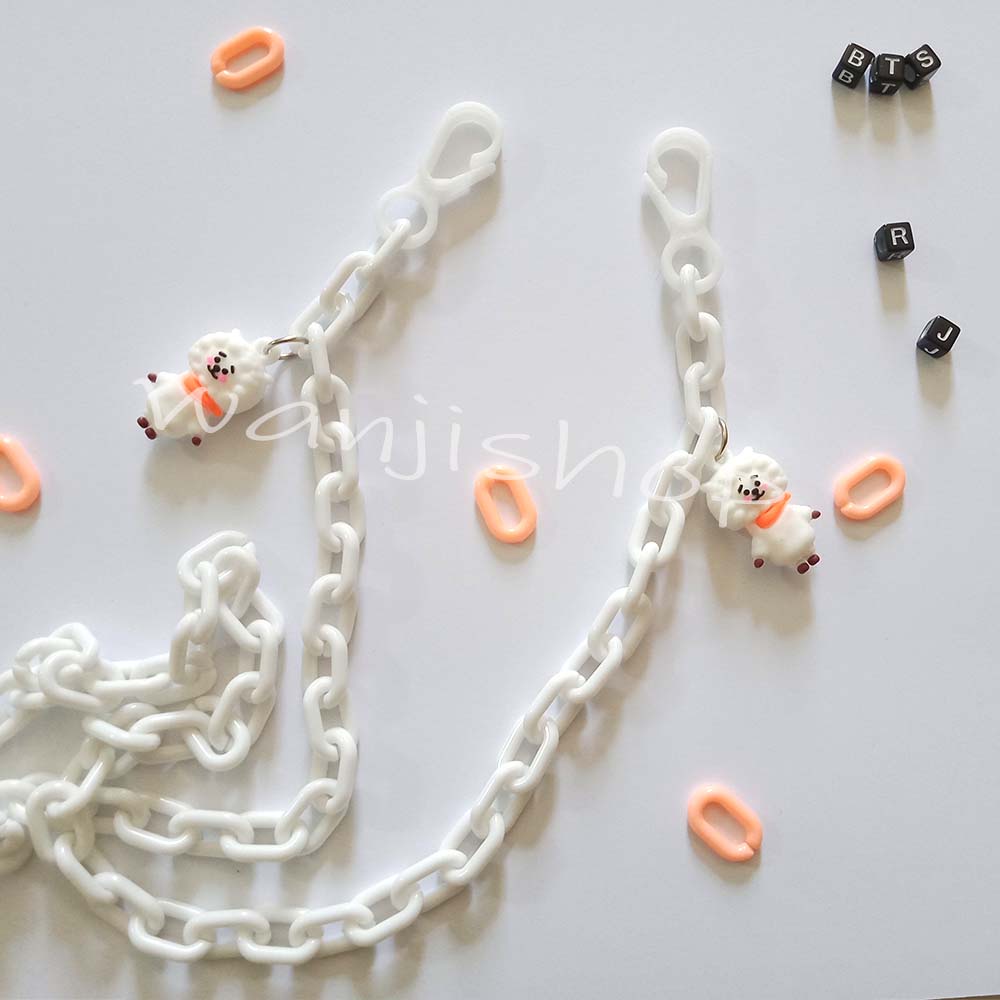 Kalung Masker Strap Mask Konektor RANTAI BTS RJ