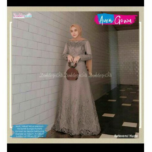 Aura gown by dokter hijab