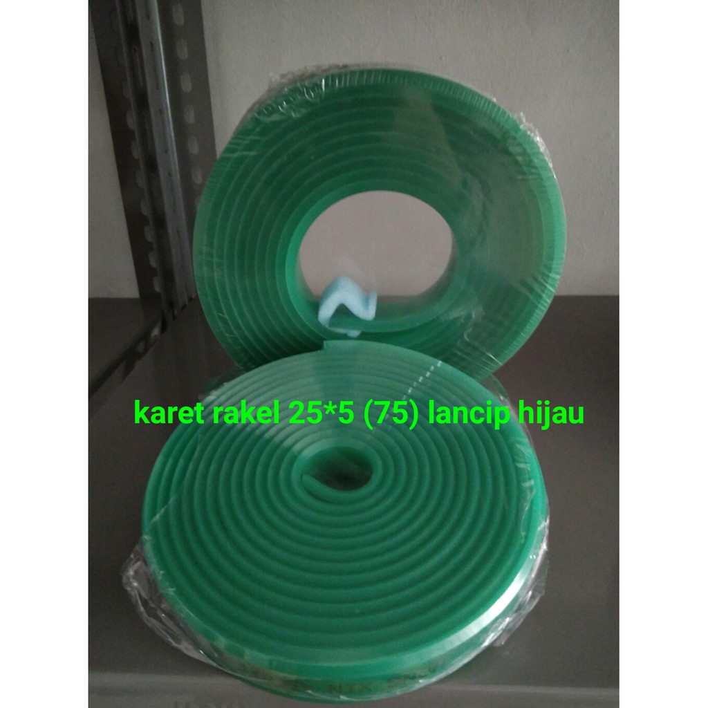 

Karet Rakel Lancip Duro 75 Ukuran 25*5
