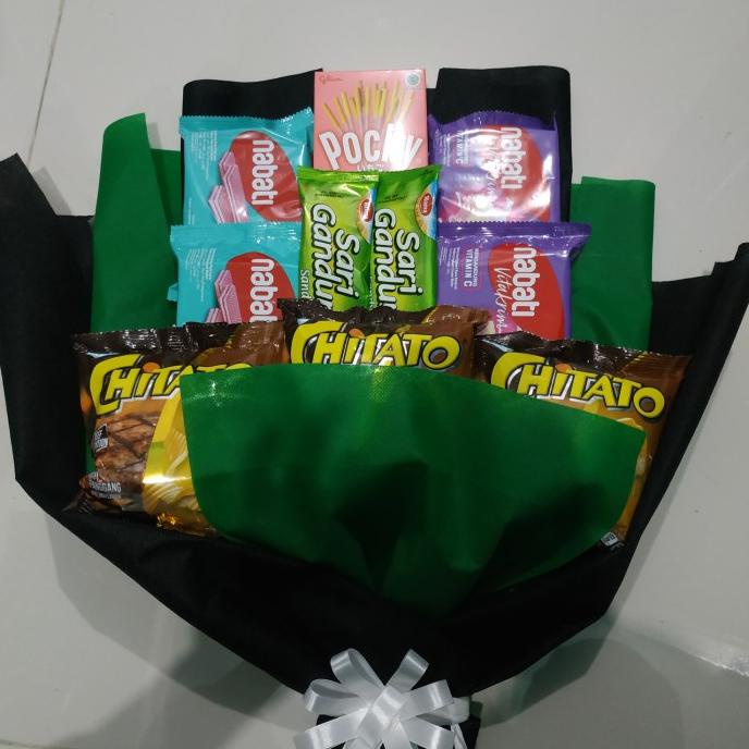 Premium Product Bucket Snack Wisuda Murah Bouqet - Paling Dicari