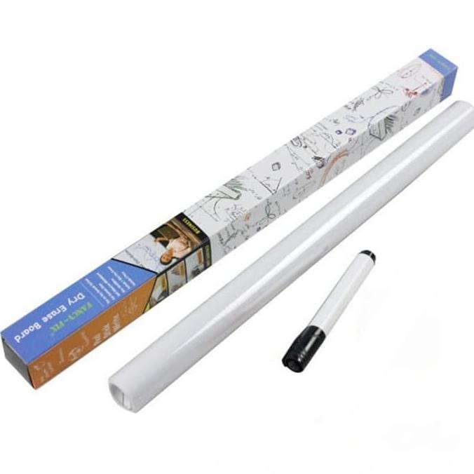 

WHITEBOARD ADHISIVE PORTABLE PAPAN TULIS TEMPEL PENGAMAN DINDING