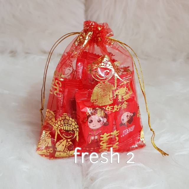 Jual kantong tile 13x10 CM/kantong tile shuangxi/kantong permen sangjit