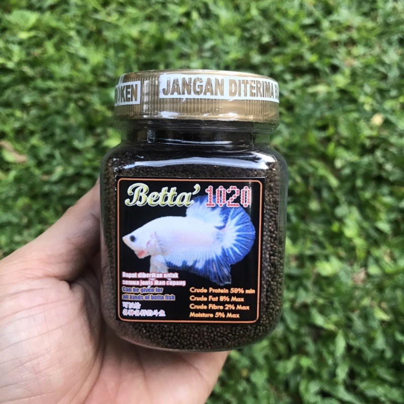 Makanan Pakan Ikan Cupang Betta 1020 Nutri Bird