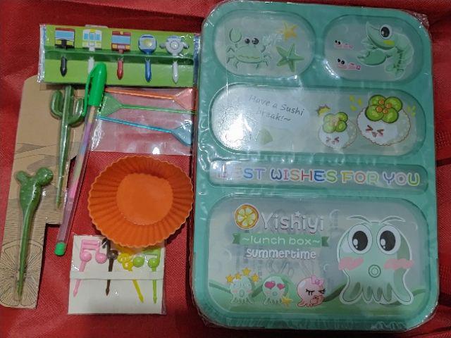16 Pcs Garpu Buah & Kue / Food Picks / Tusuk Bento Lucu Unik Bentuk Melodi