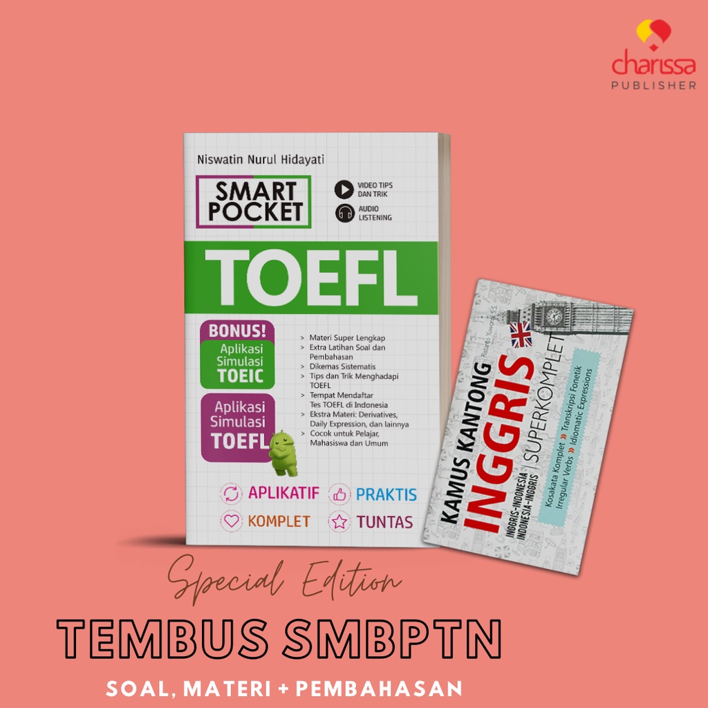 BUKU SMA THE KING DRILLING 2000 SOAL MATEMATIKA, KIMIA, FISIKA, BIOLOGI Untuk Kelas X, XI, XII-TOEFL