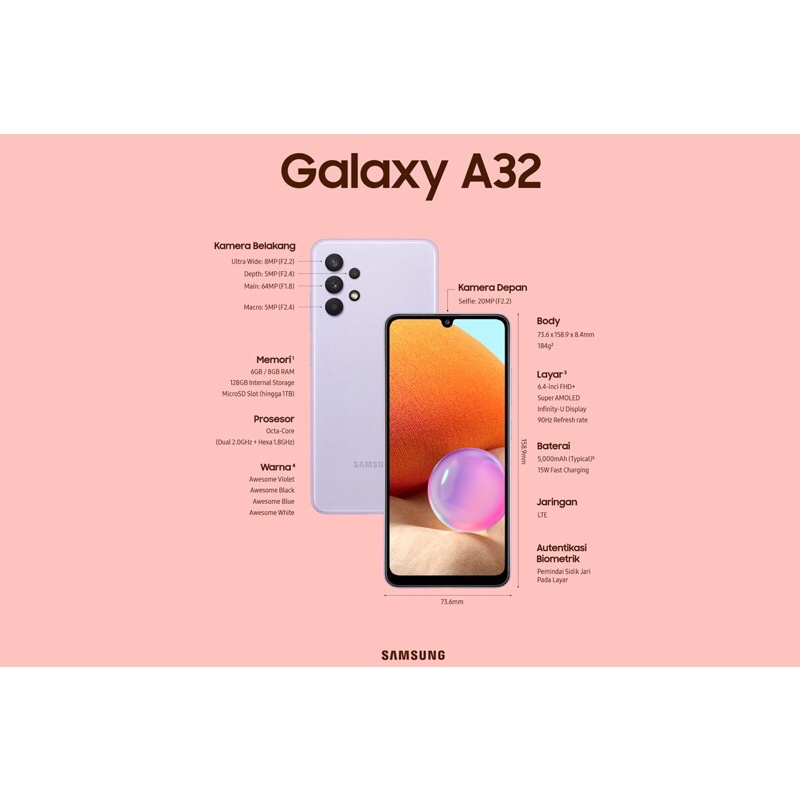 SAMSUNG A32 6/128