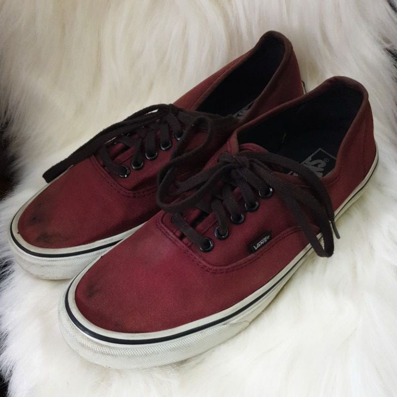 SEPATU VANS MAROON LIMITED ORIGINAL PRELOVED