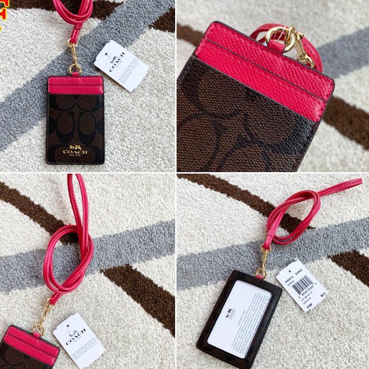 

ノ COACH lanyard / id card / card holder / lanyard id card / name card Original / Lanyard & Name Tag / lanyard pods / F65573 |ARSSQ Serba Murah
