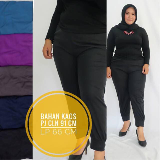 Celana aladdin JUMBO XXL/celamis/ celana dalaman gamis muslimah /innerpants