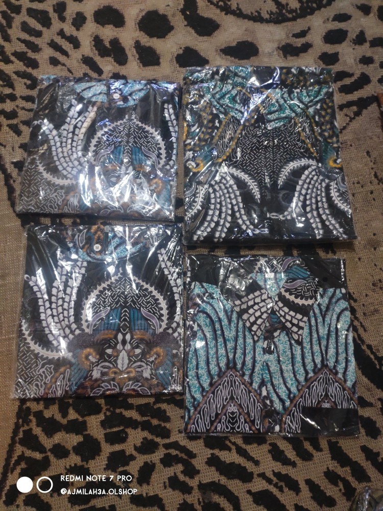 Batik Couple Keluarga Sania Ruffle Ori Ndoro Jowi Dnt Madu Hijau