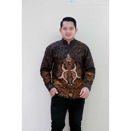 BAJU KOKO PRIA TERBARU BERMOTIF BATIK // KOKO BATIK PRIA MURAH