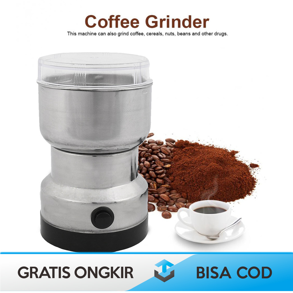 GILINGAN KOPI LISTRIK ELEKTRIK ORI ONETWOCUPS 150W NM-8300 - COFFEE GRINDER / PENGGILING KOPI