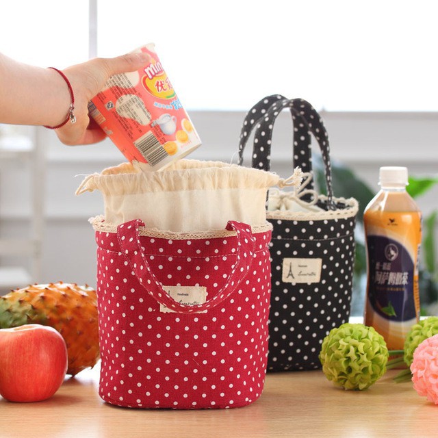 Tas Bekal Wanita Polkadot OCP