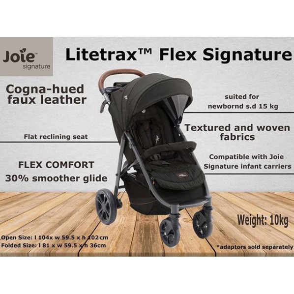 joie signature litetrax 4 flex pushchair