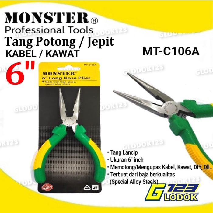 Tang Lancip 6 inch MONSTER MT-C106A