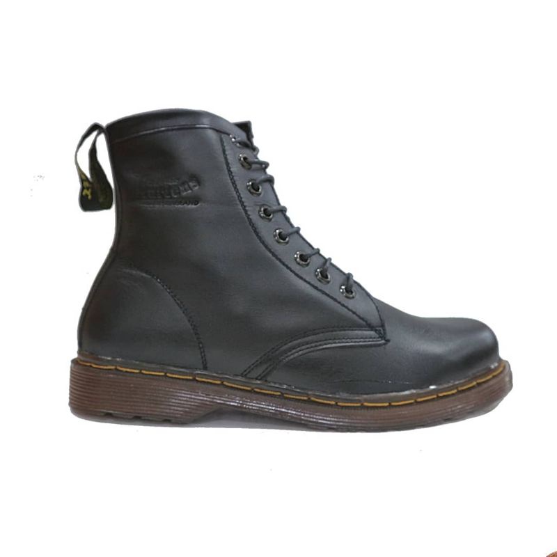 Sepatu Boots Pria Dockmart Kulit Asli 8 Hole