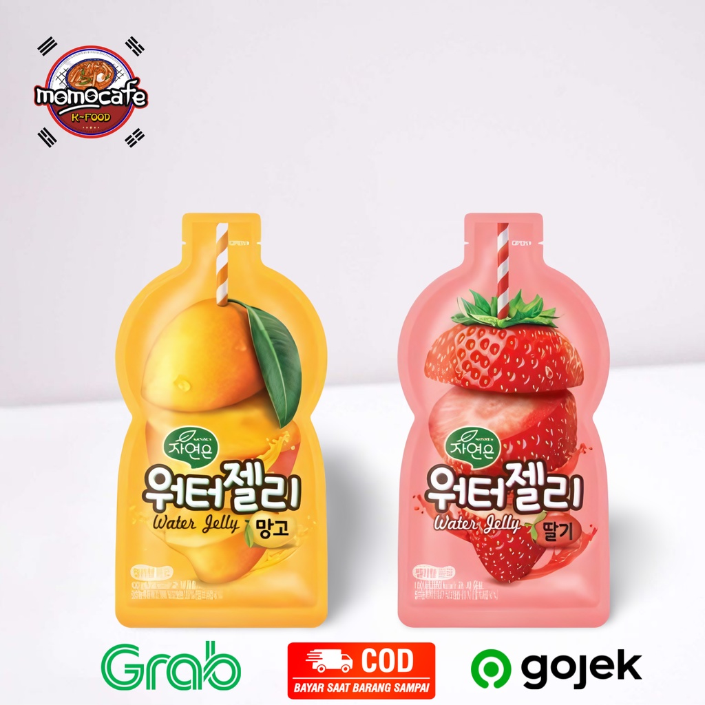 

Woongjin Water Jello Mango And Strawberry 100 ML - Minuman Rasa Mangga Dan Strawberry Made In Korea