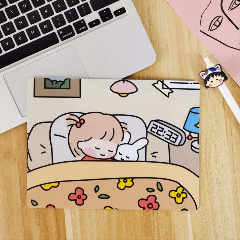 Mouse Pad Bantal Ergonomis Tatakan Alas Pergelangan Tangan Mouse Pad Lentur Anti Slip Ada Bantalan Mouse Pad Motif Karakter Kawaii Girl Unicorn Mouse Pad Motif Lucu Mouse Pad Anak Bagus Murah Mousepad