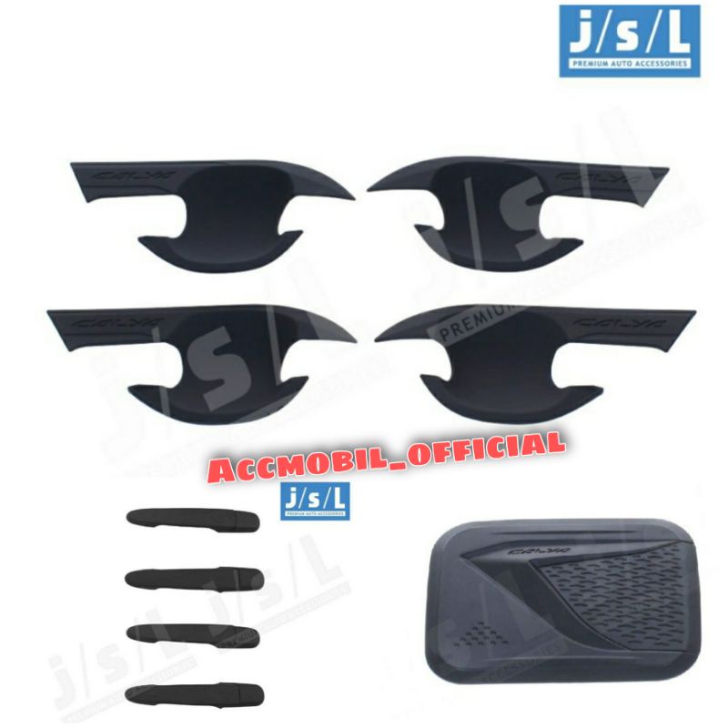 Paket Handle outer Elegant Tutup Tangki Crosstivo Black CALYA SIGRA JSL