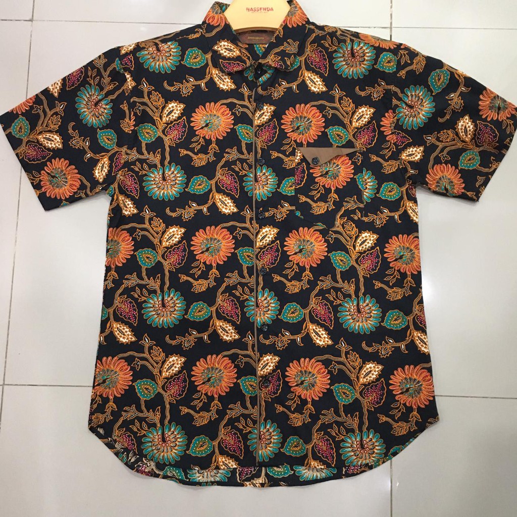 KEMEJA MAN BATIK SEMATA WAYANG / BAJU PRIA BATIK