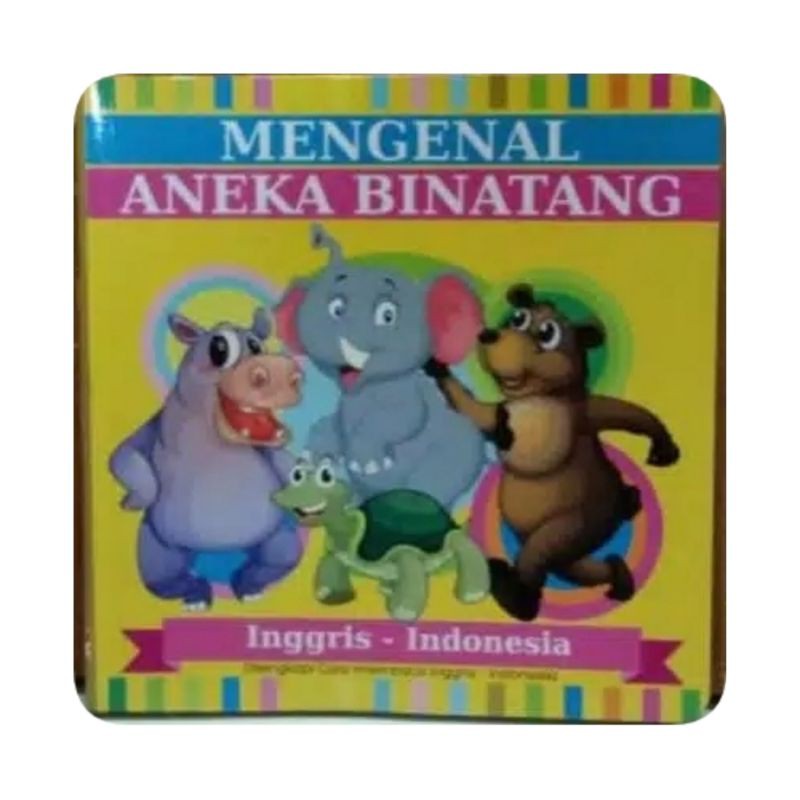 Bordbook Balita Murah (Mengenal Aneka Binatang)