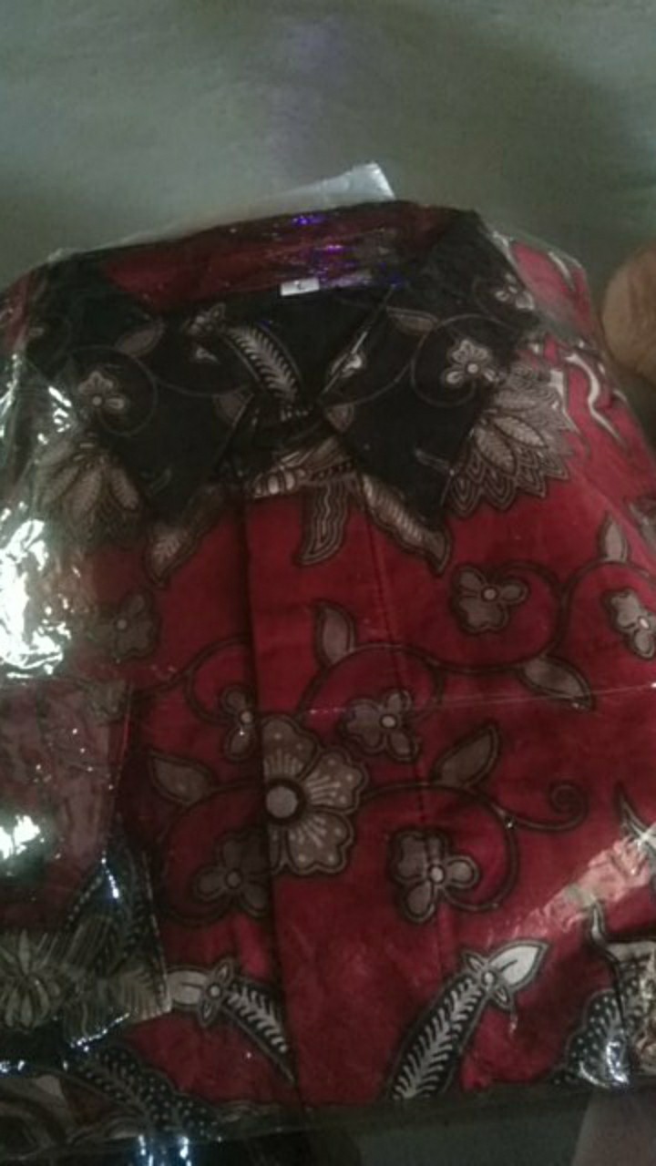 Kemeja Batik Pria Size M L Xl Xxl Atasan Pria Dewasa