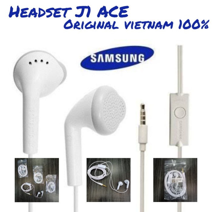 HF/Headseat/EARPHONE/HEADSET Samsung Galaxy (J1 J2 J3 J4 J5 J6 J7 J8 J320 J510 J710 A3 A5 A7 A6 A6 PLUS A8 A8+ A2 A1 C9 A9 A310 A320 A510 A520 A720 A7 A9 GRAND ACE-PRIME-PRO-CORE-MINI-DUO-DUOS-nEO-2016-2017-2018-2-1) Handsfree/Hf Original Made in Vietnam