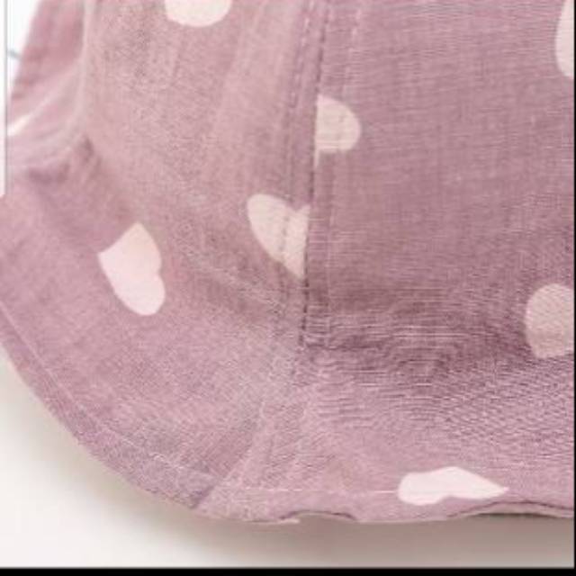 SUMMER HEART Cotton Hat TOPI anak perempuan