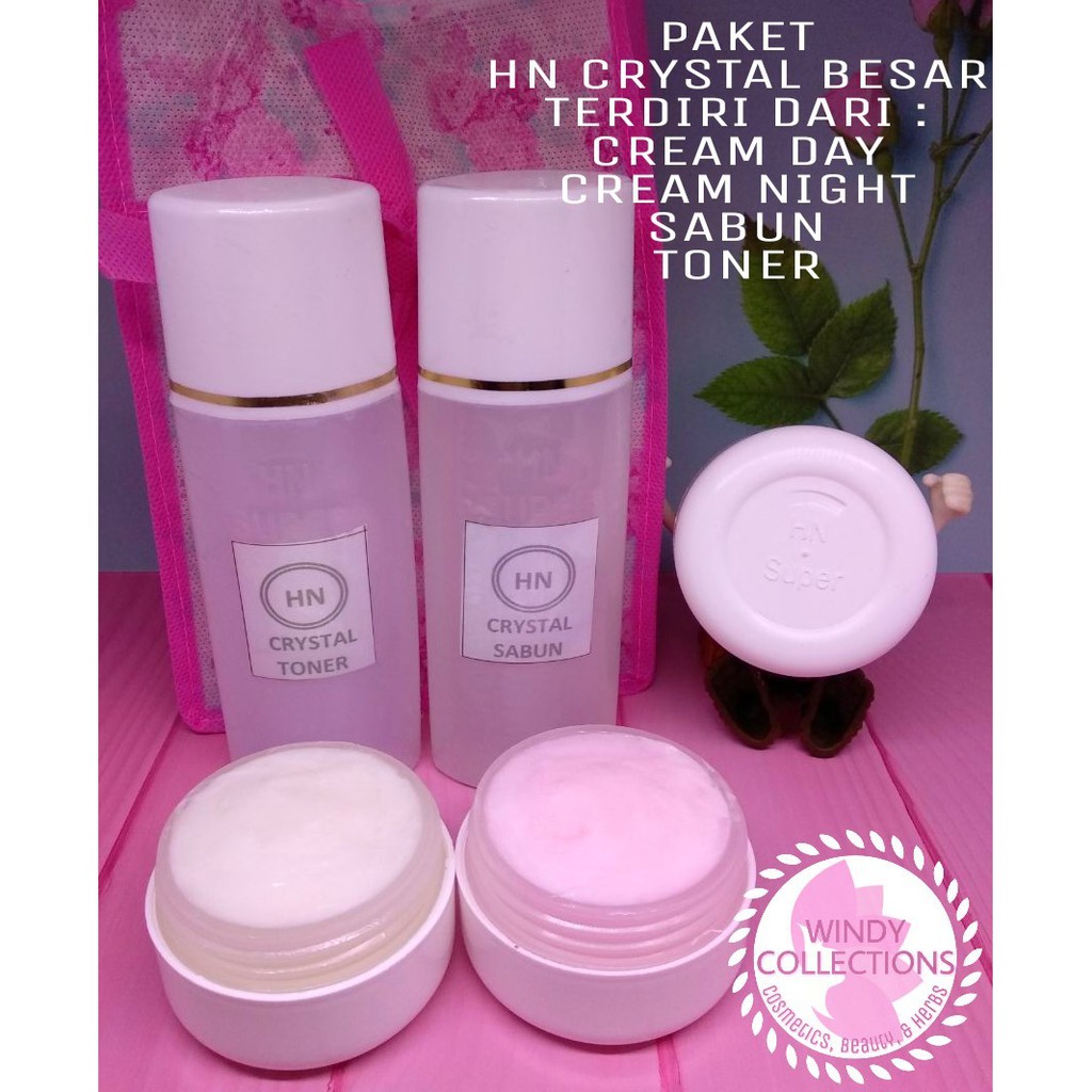 CREAM HN CRYSTAL ORIGINAL 30gr 100% / CREAM HN CRYSTAL BERSERTIFIKAT