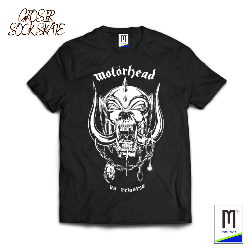 kaos band kaos musik distro vintage motorhead hitam 2