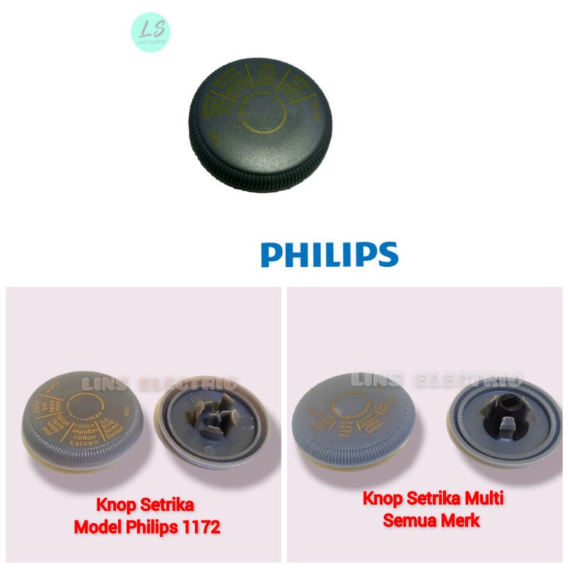 Knop Setrika untuk MERK Philips dan Semua Merk