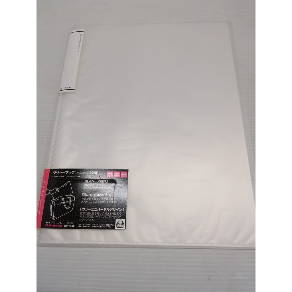 

Map Dokumen Keeper Clear Holder Display Book LIHIT A4 N-7111 /20
