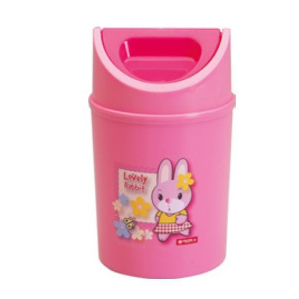 (WARNA RANDOM) Kotak Tempat Sampah Mini Lion Star Clean Pal 3Liter C-8 CLEAN PAL 3lt (C-8)