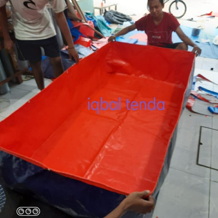 

Exclusive Kolam Terpal Kotak Ukr 2 X 1 X 0.5. A12