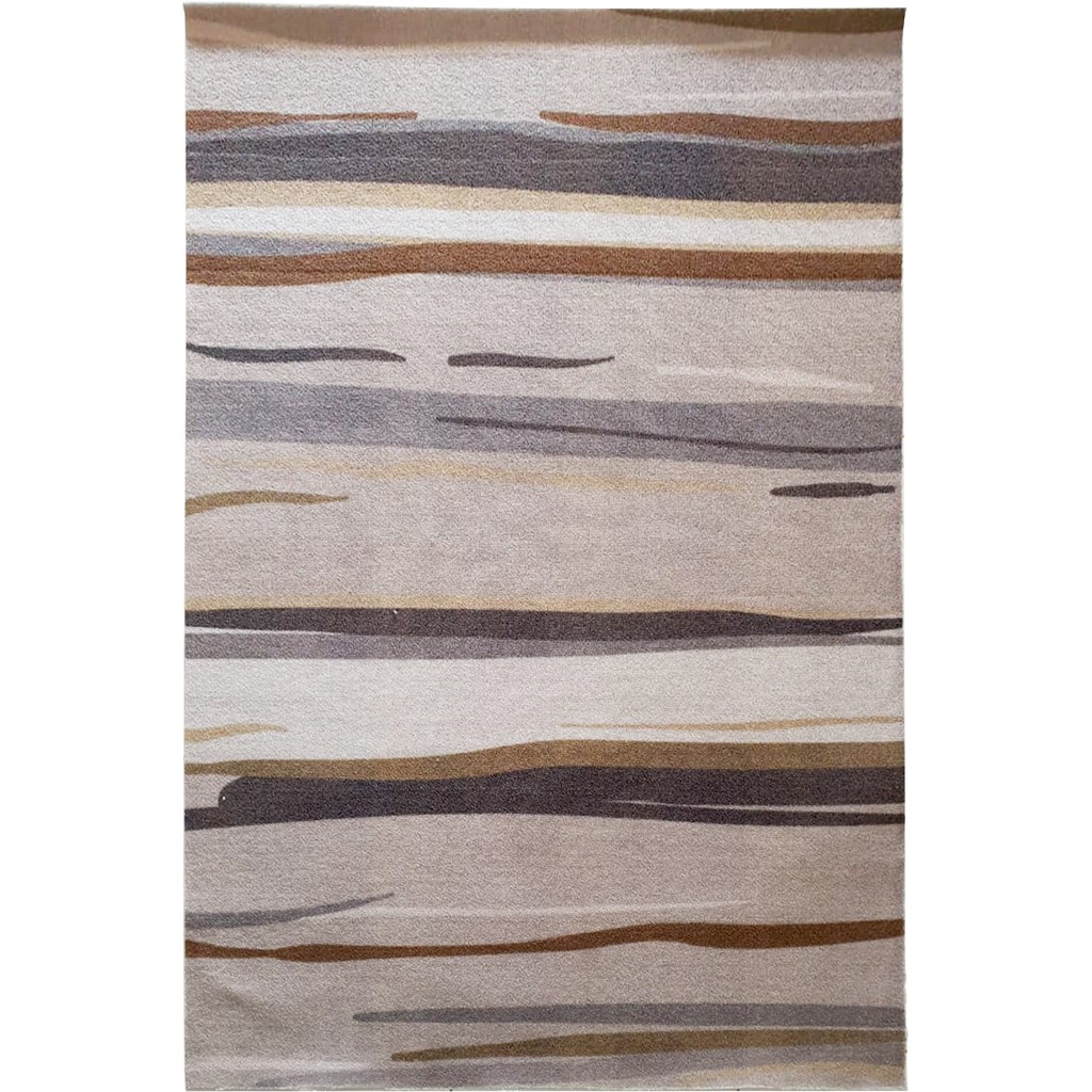 

JYSK Karpet Murah Rug Vaela 100X140CM Brown Grey