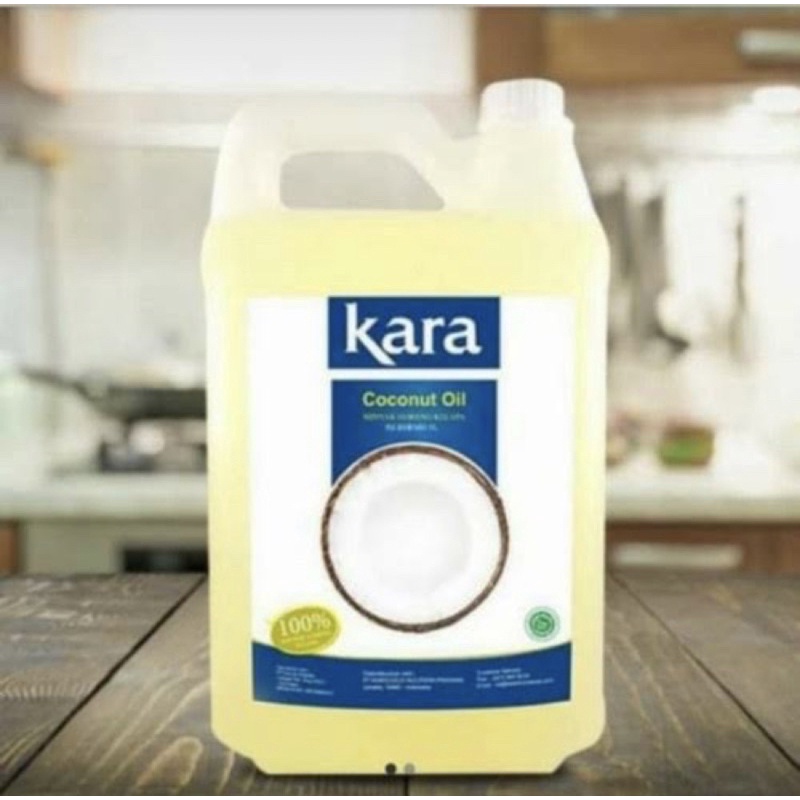 

KARA COCONUT OIL 5L JERIGEN MINYAK KELAPA MURNI KARA COOKING OIL 5 Liter ORIGINAL