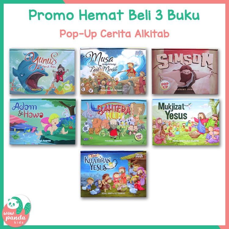 Buku Pop-Up Cerita Alkitab (WP)