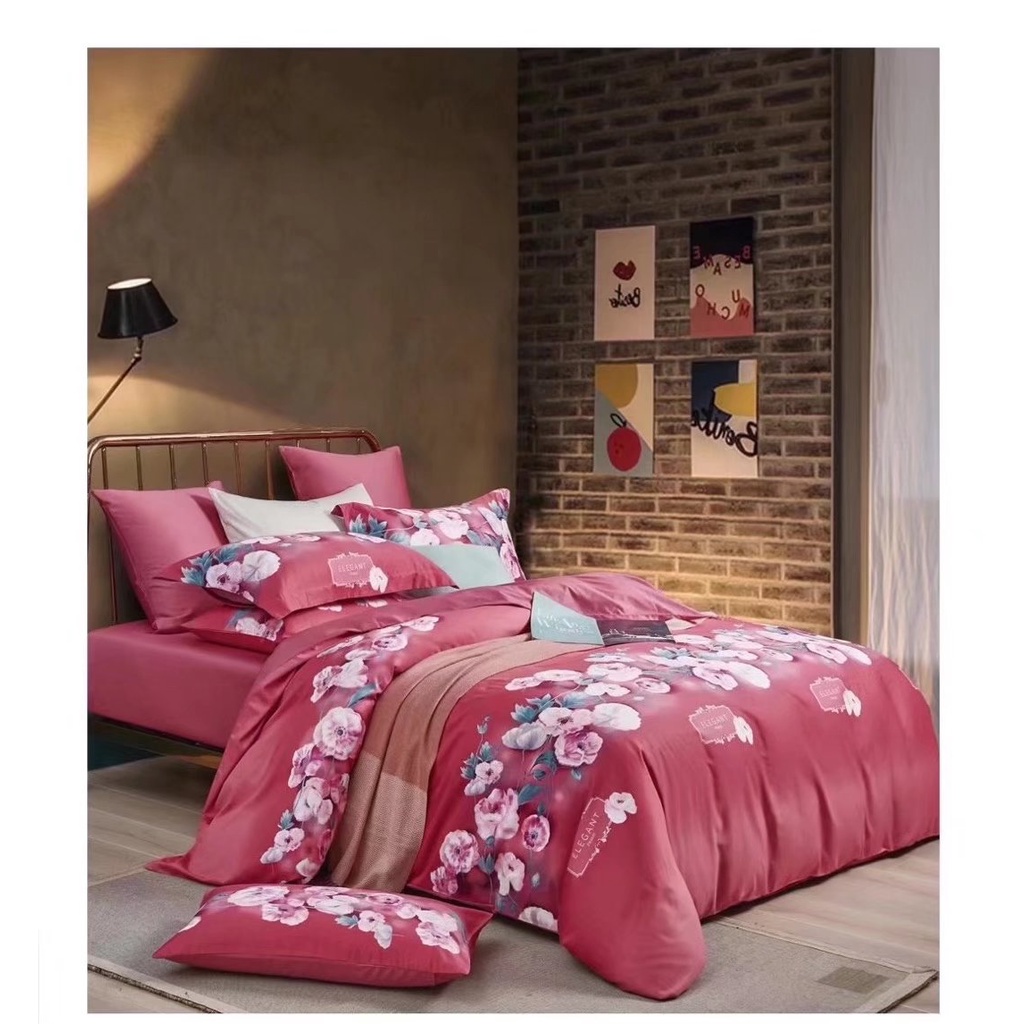 Kain Sprei Katun Jepang Zinnia