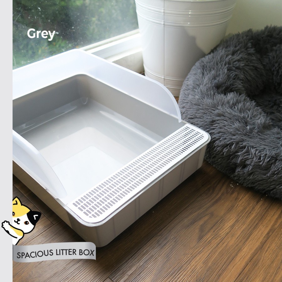 Arthacat Spacious Litter Box - Tempat Bak Toilet Pasir Kucing Besar