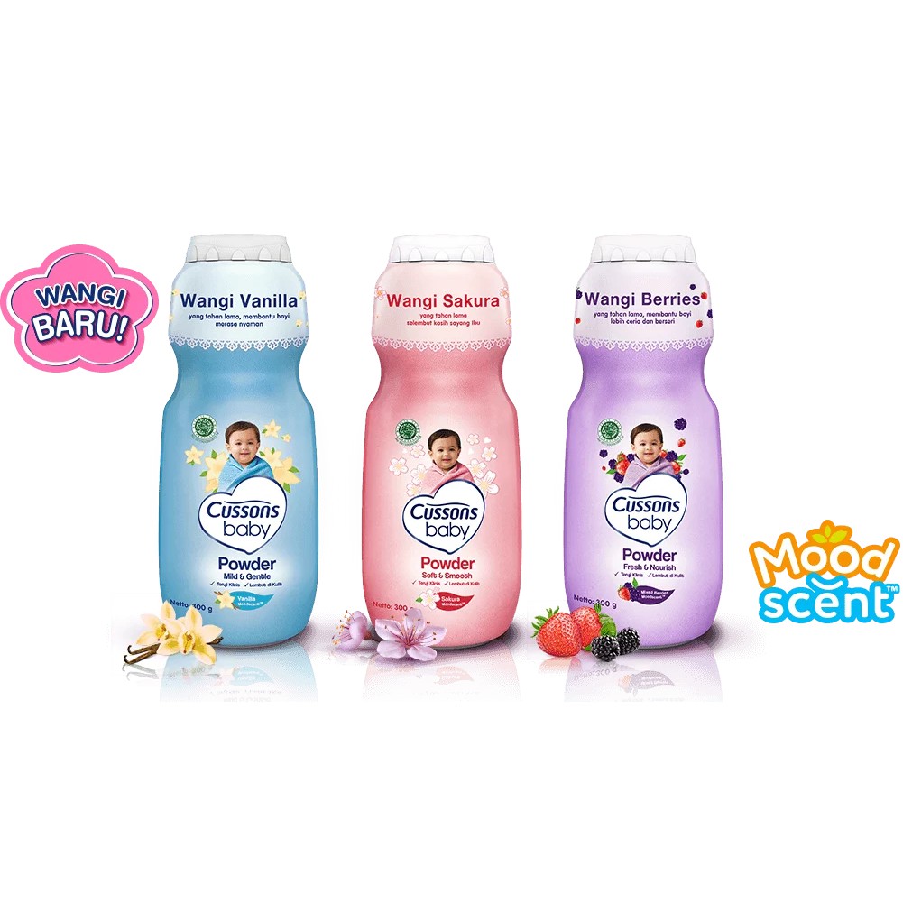 Cussons Baby Powder | Bedak Bayi Wangi Baru cusson