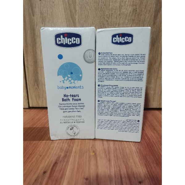 chicco Baby Bath Foam &amp; Massage Oil 200ml