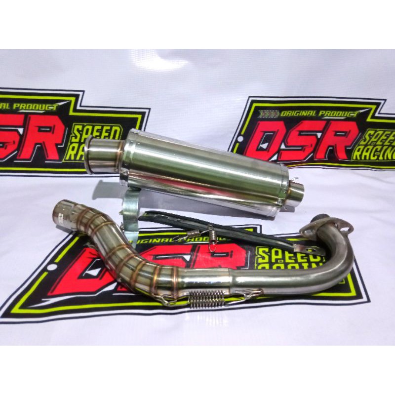 Knalpot Racing Polos inlet 38 MIO SPORTY, MIO SOUL, MIO SMILE