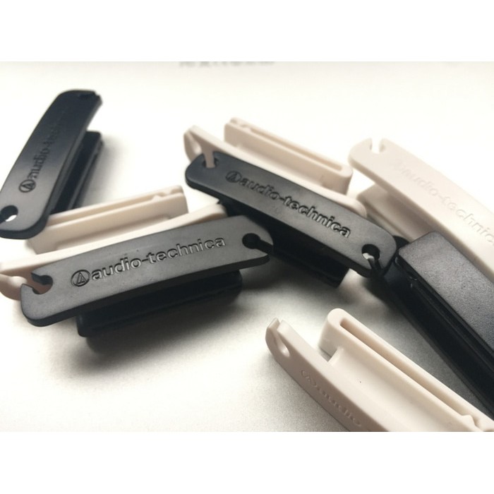 Original Audio Technica Penggulung Kabel Earphone Klip