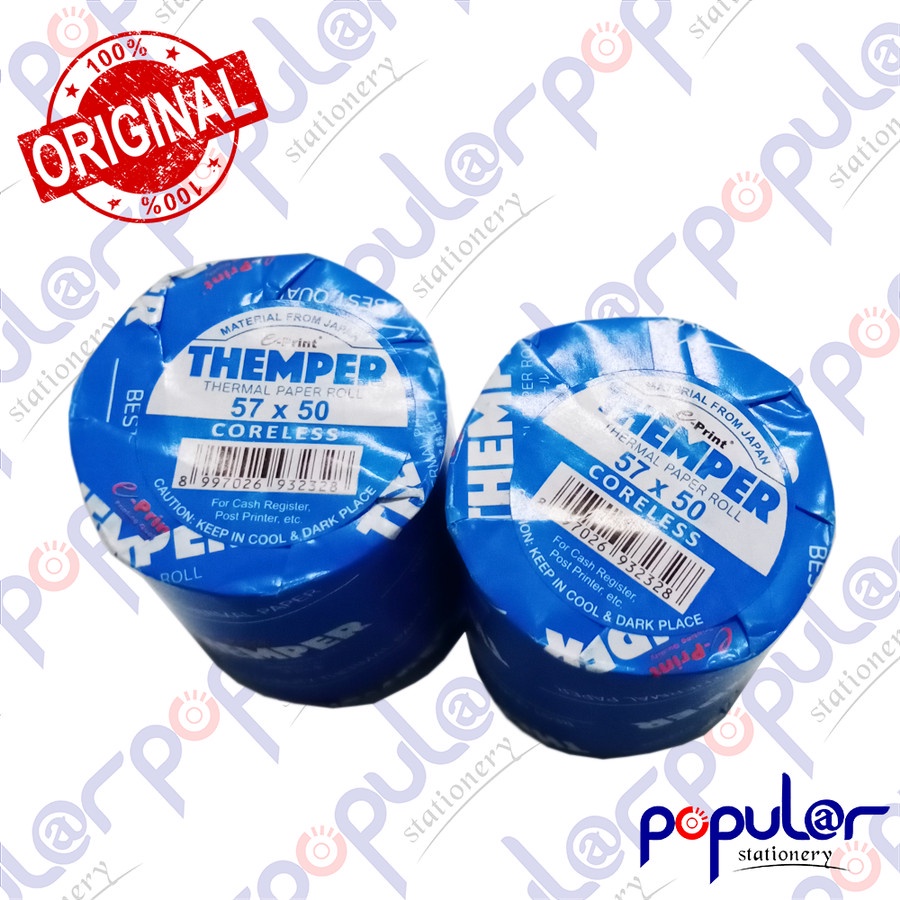 

Kertas Struk Register Kasir Thermal Roll Paper Eprint 57 x 50