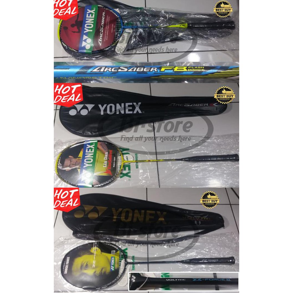 Raket Yonex Senar Import Free Tas Dan Grip