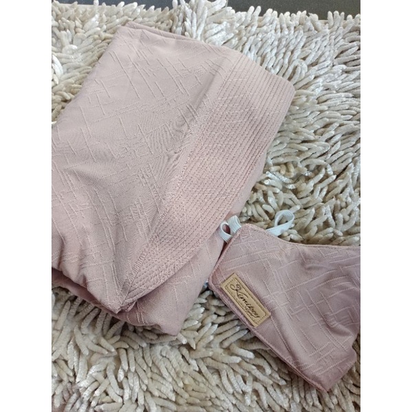 128 CHESSY SYARI JUMBO ORI KIMIKEY HIJAB | JILBAB INSTAN KERUDUNG ORIGINAL-Coksu