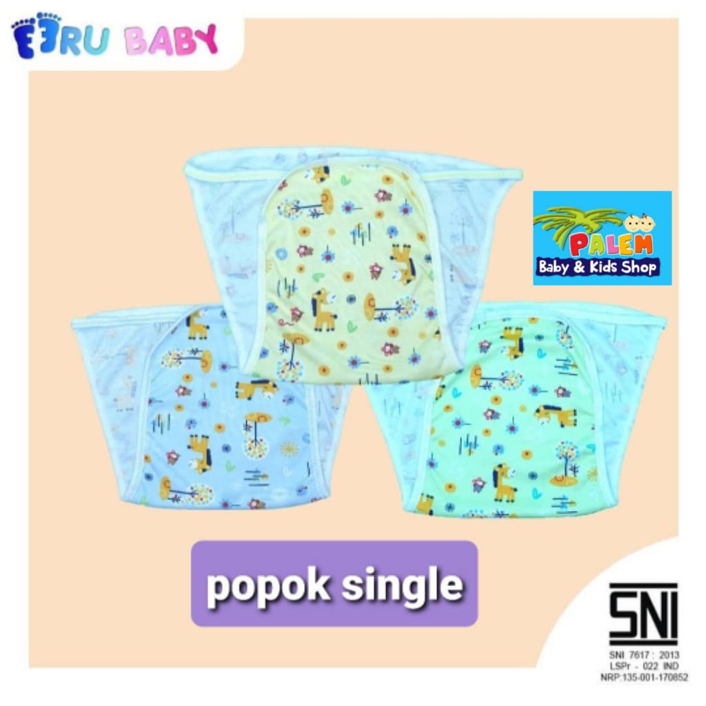 Eeru Baby Popok bayi  Dobel &amp; Single Isi 3pcs