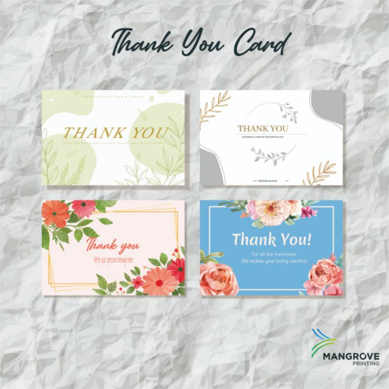 

Custom Thank You Card Murah
